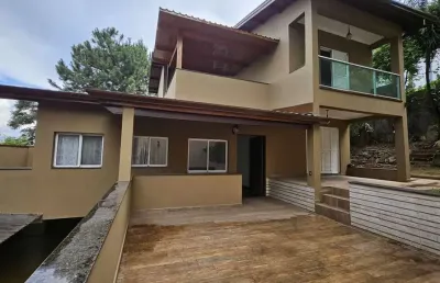 Casa para alugar com 5 dormitórios piscina e churrasqueira na granja viana fl05