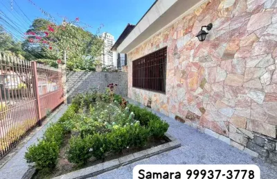 Casa semi mobiliada 3 quartos com jardim area gourmet  proxx. metro fl48