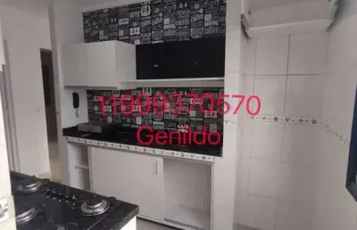 Apartamento reformado 2 quartos 1 vaga cozinha planejada  academia quadra salão de festa  fl55