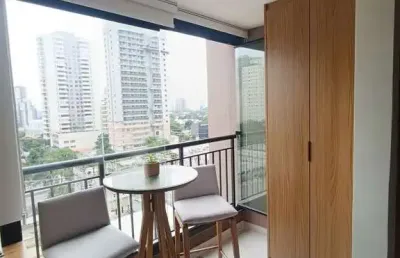 Apartamento com 1 quarto para alugar na Rua Constantino de Sousa, 256, Campo Belo, São Paulo