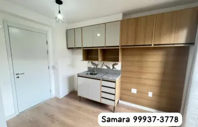 Apartamento novo mobiliado 1 quarto com varanda prox. p3 usp