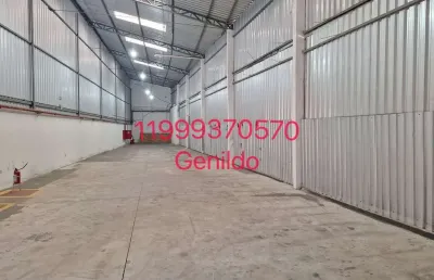 Galpão em condomínio com 360m2 2 banheiros pronto para uso a 400m da rodovia raposos tavares fl55
