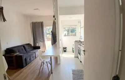 Apartamento mobiliado para alugar 1 quarto - granja viana - fl63