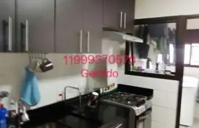 Apartamento semi mobiliados com 3 quartos 2 banheiros  condomínio completo  fl55