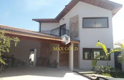 Casa com 4 dormitórios à venda, 425 m² por r$ 1.500.000,00 - campos do conde - tremembé/sp
