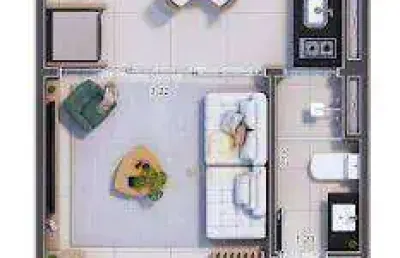 Apartamento com 1 dormitório à venda, 40 m² por r$ 370.061 - tenório - ubatuba/sp
