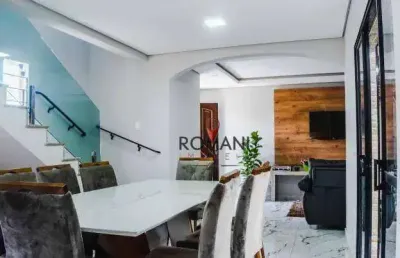 Sobrado com 3 dormitórios à venda, 160 m² por r$ 649.800,00 - vila nova cintra - mogi das cruzes/sp
