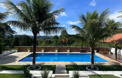Chácara com 4 dormitórios à venda, 36000 m² por r$ 2.500.000,00 - parque residencial itapeti - mogi das cruzes/sp