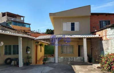 Casa + sobrado com 4 dormitórios para renda - por r$ 535.000 - sítio morro grande - são paulo/sp