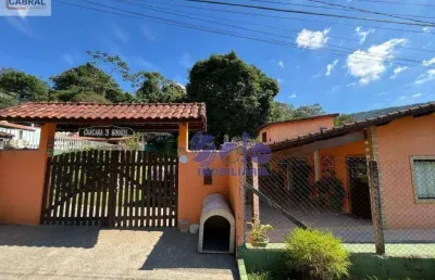Chácara com 4 dormitórios à venda, 1100 m² por r$ 700.000 - rio acima - mairiporã/sp