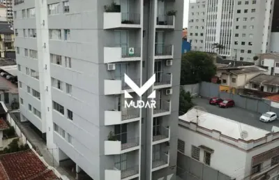 Apartamento semimobiliado com 3 quartos, 1 vaga no centro – edificio tibagi