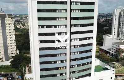 Apartamento semimobiliado com 3 quartos e 1 vaga no centro – edifício por do sol
