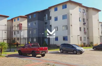 Apartamento semimobiliado com 2 quartos em uvaranas – residencial vida nova