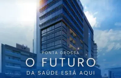 Apartamento com 1 quarto à venda na Rua Silvia Jardim, Centro, Ponta Grossa
