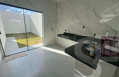 Casa para venda em uberlândia, novo mundo, 3 dormitórios, 1 suíte, 2 banheiros, 2 vagas