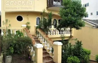 Sobrado para locação - vila metalúrgica, santo andré