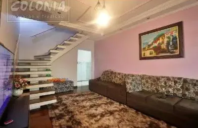 Casa com 4 quartos à venda no Parque Jaçatuba, Santo André 