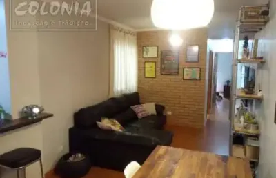 Apartamento com 2 quartos à venda na Vila Alzira, Santo André 