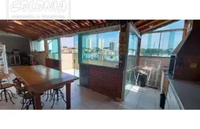 Cobertura com 2 quartos à venda na Vila Curuçá, Santo André 