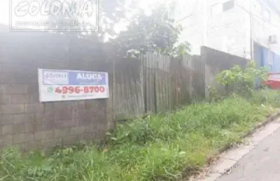 Terreno para locação - loteamento industrial coral, mauá