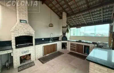 Cobertura com 3 quartos à venda na Vila Alzira, Santo André 
