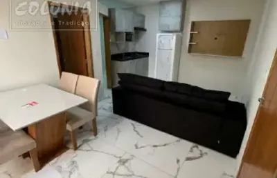 Apartamento com 2 quartos à venda na Vila Tibiriçá, Santo André 