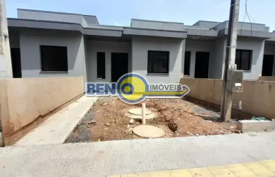 Beno imóveis vende lindas casas em fase de acabamento no bairro nossa chácara em  gravataí.