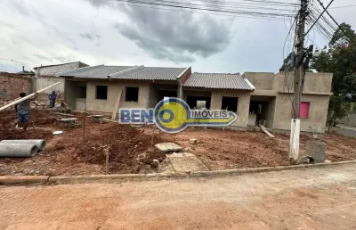 Casa com 2 dormitórios à venda, morada do vale i, gravatai - rs
