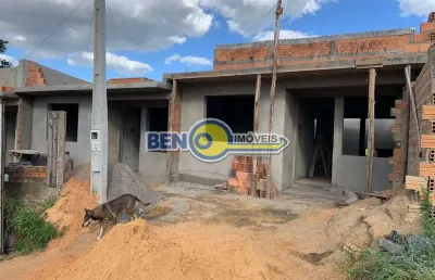Casa com 2 dormitórios à venda, nossa chácara, gravatai - rs