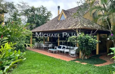 Casa em condomínio fechado com 4 quartos para alugar na avenida baleia azul, 1100, baleia, são sebastião, 280 m2 por r$ 30.000