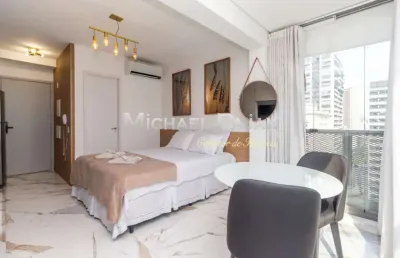 Studio tipo  para venda com 1 quarto, em pinheiros - michael pajak (11) 99996 - 4550
