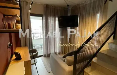 Duplex para venda com 1 quarto, sendo 1 suíte na consolação - michael pajak (11) 99996 - 4550