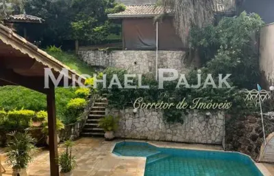 Casa em condomínio fechado com 5 quartos à venda na rua mascarenhas homem, 700, são paulo ii, cotia, 480 m2 por r$ 2.500.000