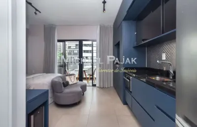 Studio tipo para venda com 1 quarto com suíte - michael pajak (11) 99996  -4550
