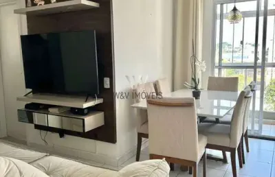 Apartamento cidade jardim, próximo ao portal da av. das torres