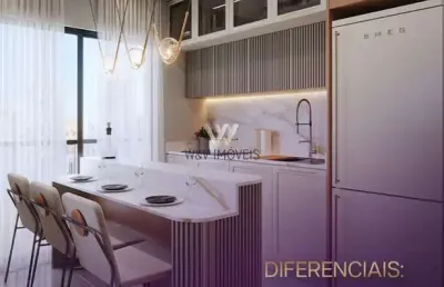 Loft com 1 quarto à venda na Rua Tenente Djalma Dutra, 500, Centro, São José dos Pinhais