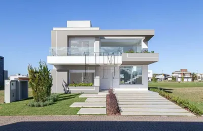 Casa 4 quartos com 3 suítes e 308m² - reserva das águas