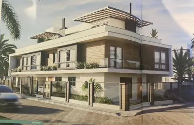 Casa à venda em torres - centro: pronto para morar, com churrasqueira e vista para o mar