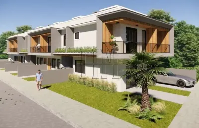 Casa 2 quartos no residencial vicenza | torres-rs - praia itapeva
