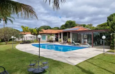 Casa em condomínio fechado com 6 quartos à venda na d, 1395, estância das amendoeiras, lagoa santa por r$ 7.500.000