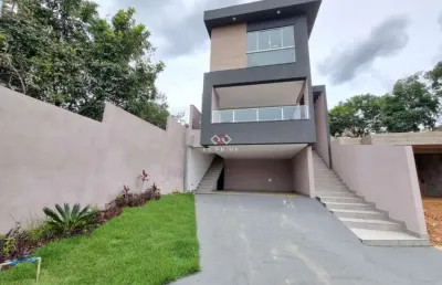 Casa em condomínio fechado com 3 quartos à venda na três, 10, sobradinho, lagoa santa por r$ 1.100.000