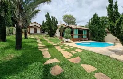 Casa em condomínio fechado com 4 quartos à venda na conde marques neto, 100, condados da lagoa, lagoa santa por r$ 1.750.000