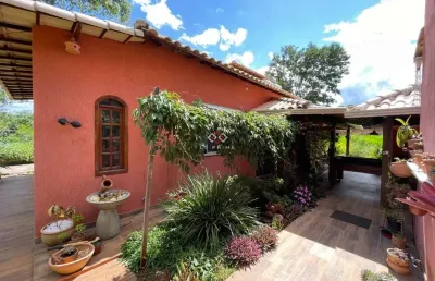 Casa em condomínio fechado com 5 quartos à venda na rua 4, 90, campinho de baixo, lagoa santa por r$ 1.200.000
