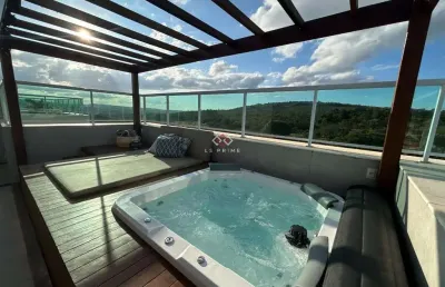 Cobertura com 3 quartos à venda na álvaro josé dos santos, 1510, lundcéia, lagoa santa por r$ 1.400.000