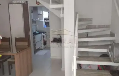Casa em condomínio fechado com 2 quartos à venda na rua professor jeremia, vila urupês, suzano, 52 m2 por r$ 315.000
