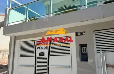 Casa com 2 quartos à venda na rua são marcos, vila fátima, suzano, 113 m2 por r$ 320.000