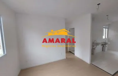 Apartamento com 2 quartos para alugar na chácara estância paulista, suzano , 46 m2 por r$ 1.200