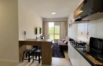 Apartamento com 2 quartos à venda na rua arcanjo cândido da silva, 720, praia de fora, palhoça por r$ 360.000