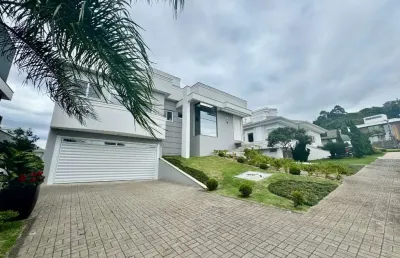 Casa em condomínio fechado com 4 quartos à venda na rua joão bernadino da rosa, 353, pedra branca, palhoça por r$ 4.800.000