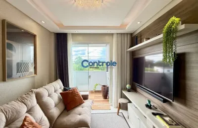 Apartamento com 2 quartos à venda na roberto paragó, 27, nova palhoça, palhoça por r$ 382.000